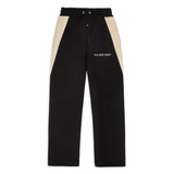 Black & Beige Cargo Joggers