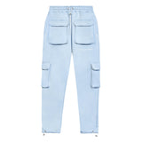 Baby Blue Cargo Joggers