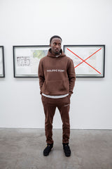 Chocolate Palm Hoodie