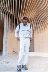 Grey Nylon Tracksuit Top