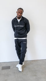 Vintage Black Cargo Joggers