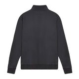 Vintage Black Quarter Zip Sweatshirt