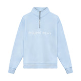 Baby Blue Quarter Zip Sweatshirt