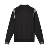 Black Nylon Tracksuit Top